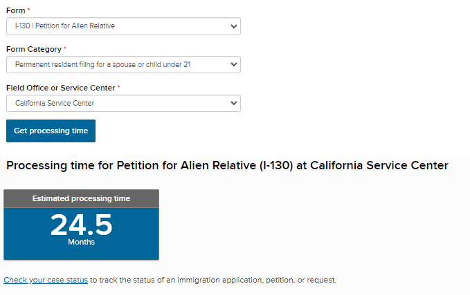 USCIS cải tiến công cụ trực tuyến để cung cấp thời gian xử lý chính xác hơn