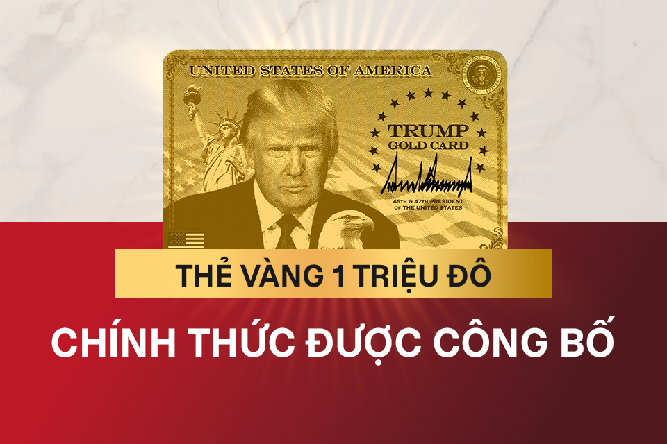 Chương trình thẻ vàng 1 triệu đô chính thức được công bố